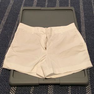 J Crew White Chino Shorts - SIZE 6! ** GREAT CONDITION!